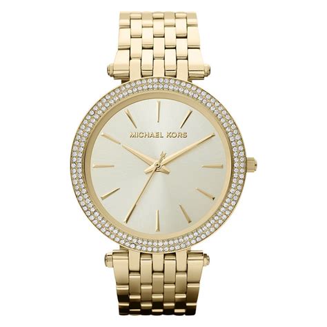 michael kors analog quarz uhr|michael kors leather watch.